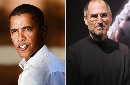 Barack Obama - Steve Jobs