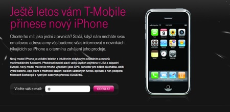 iPhone 3G od T-Mobile