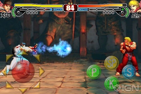iPhone - hry - Street Fighter IV Capcom