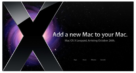 Mac OS X 10.5 Leopard vyjde 26. října