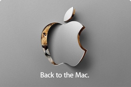 Mac OS X Back to the Mac