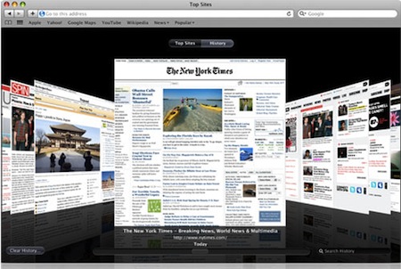 Mac OS X Lion 10.7 Safari Webkit 2