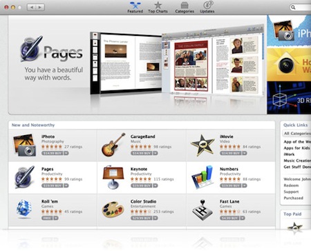 Mac OS X - Mac App Store