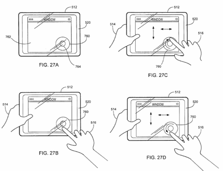 patenty pro GUI chystaného Tablet Mac?